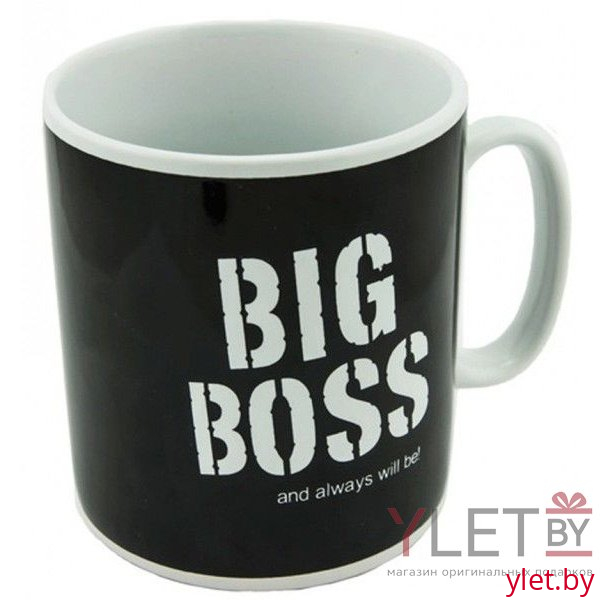Кружка Гигант Big Boss, 900мл С ДЕФЕКТОМ 3