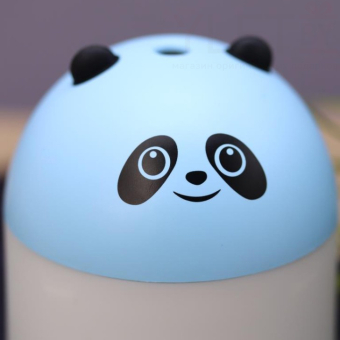 Настольный увлажнитель воздуха -  ночник "Panda", (портативный, USB)