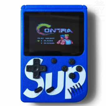 Игровая приставка SUP Game box Plus 400 игр в 1 с джойстиком Синяя