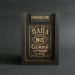Набор для виски Premium «Папа самый лучший в мире» (cтакан + 3 камня)