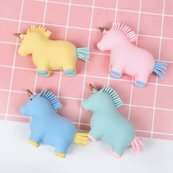 Мялка - антистресс «Squeeze unicorn», pink