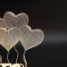 Ночник "LOVE" LED, USB (9х19 см)