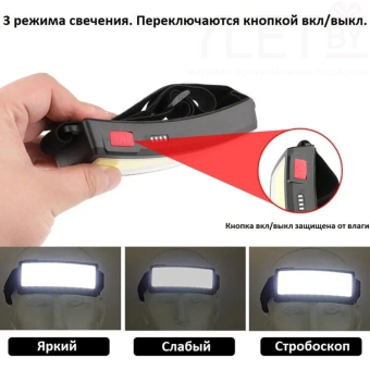 Фонарь налобный аккумуляторный TM-G14