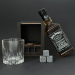 Набор для виски Premium «Whiskey стакан и сигара» (cтакан + 3 камня)