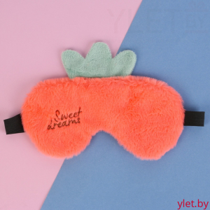 Маска для сна «Sweet dreams», оранжевая