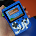 Игровая приставка SUP Game box Plus 400 игр в 1 с джойстиком Синяя