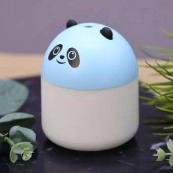 Настольный увлажнитель воздуха -  ночник "Panda", (портативный, USB)