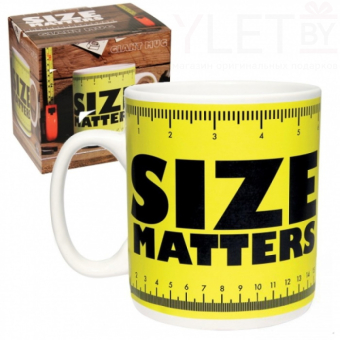 Кружка Гигант Size Matters, 900 мл