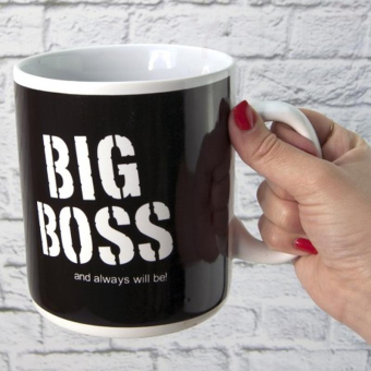 Кружка Гигант Big Boss, 900мл С ДЕФЕКТОМ 1