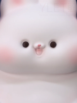 Копилка "Rabbit paws up" (в комплекте с табличкой и маркером), 21 см