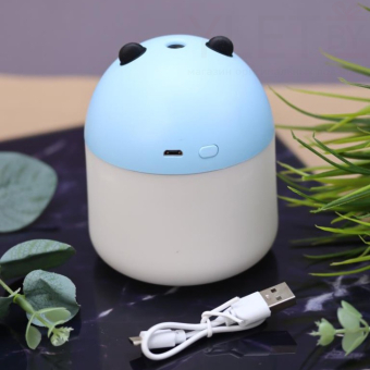 Настольный увлажнитель воздуха -  ночник "Panda", (портативный, USB)