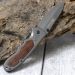 Нож складной механический Boker серый матовый DA48