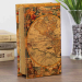 Сейф книга Старинные карты мира, 21х13х5 см