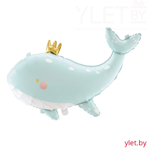 Шар (23.5''/93 см) Фигура, Кит Голубой