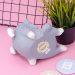 Копилка "King cat", grey (14 см), пластик