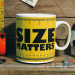 Кружка Гигант Size Matters, 900 мл