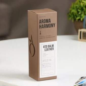 Диффузор ароматический "Balm &  Leather", 60 мл