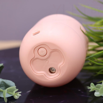 Настольный увлажнитель воздуха -  ночник "Lucky flower", pink, (портативный, USB)