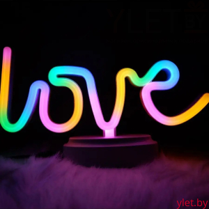 Светильник неоновый Love