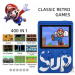 Игровая приставка SUP Game box Plus 400 игр в 1 с джойстиком Синяя