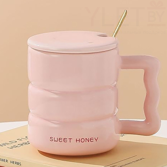 Кружка «Sweet honey», pink (400 ml)