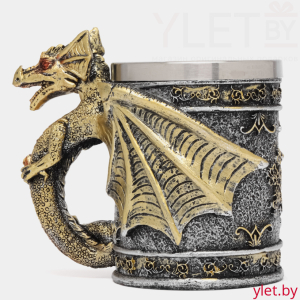 Кружка "Дракон №8281"(металл внутри)