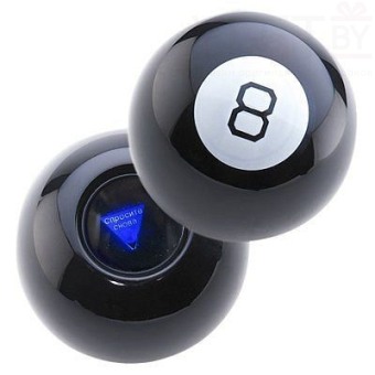 Магический шар ответов Magic ball 8 на русском языке С ДЕФЕКТОМ 1