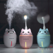 USB Увлажнитель "Твой котик", с лампой и вентилятором (белый)