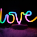 Светильник неоновый Love