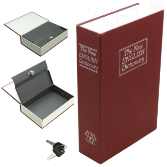 Книга сейф Английский словарь гигант Бордовый