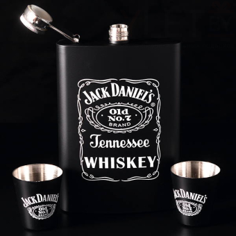 Набор с фляжкой, стопками и мультитулами Jack Daniels