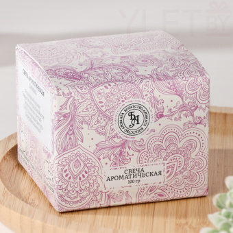Свеча ароматическая в банке San Black Frutis Ежевика, 5 х 7 см