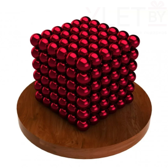 Головоломка NeoCube - 5 мм 216 сфер (Неокуб) Красный