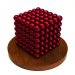 Головоломка NeoCube - 5 мм 216 сфер (Неокуб) Красный