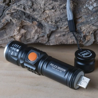 Фонарик USB Power Style YYC-69555 АНАЛОГ 515