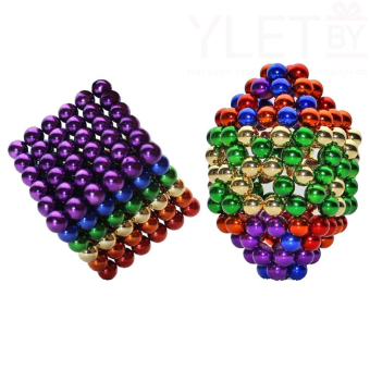 Головоломка NeoCube (Неокуб) мини 3 мм 216 сфер Цветной
